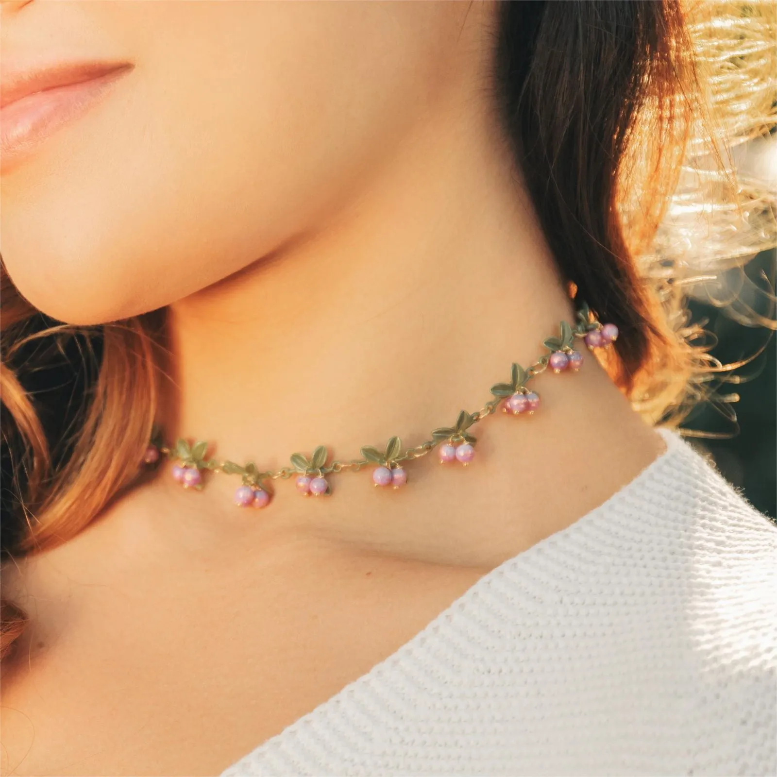 Beautyberry Necklace sold by Selenichast product image thumbnail 2