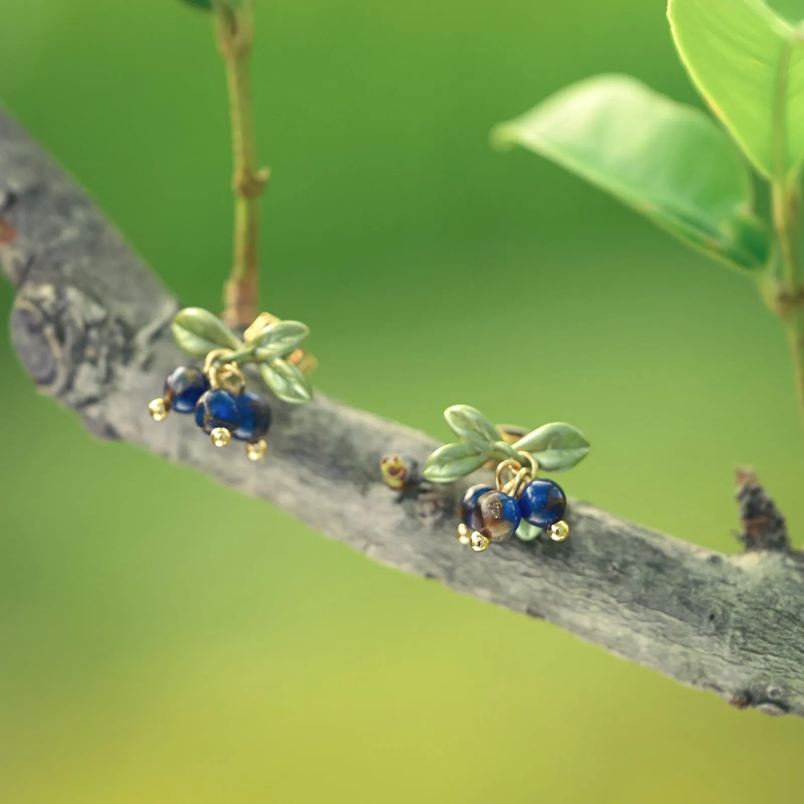 Blueberry Earrings sold by Selenichast product image thumbnail 3