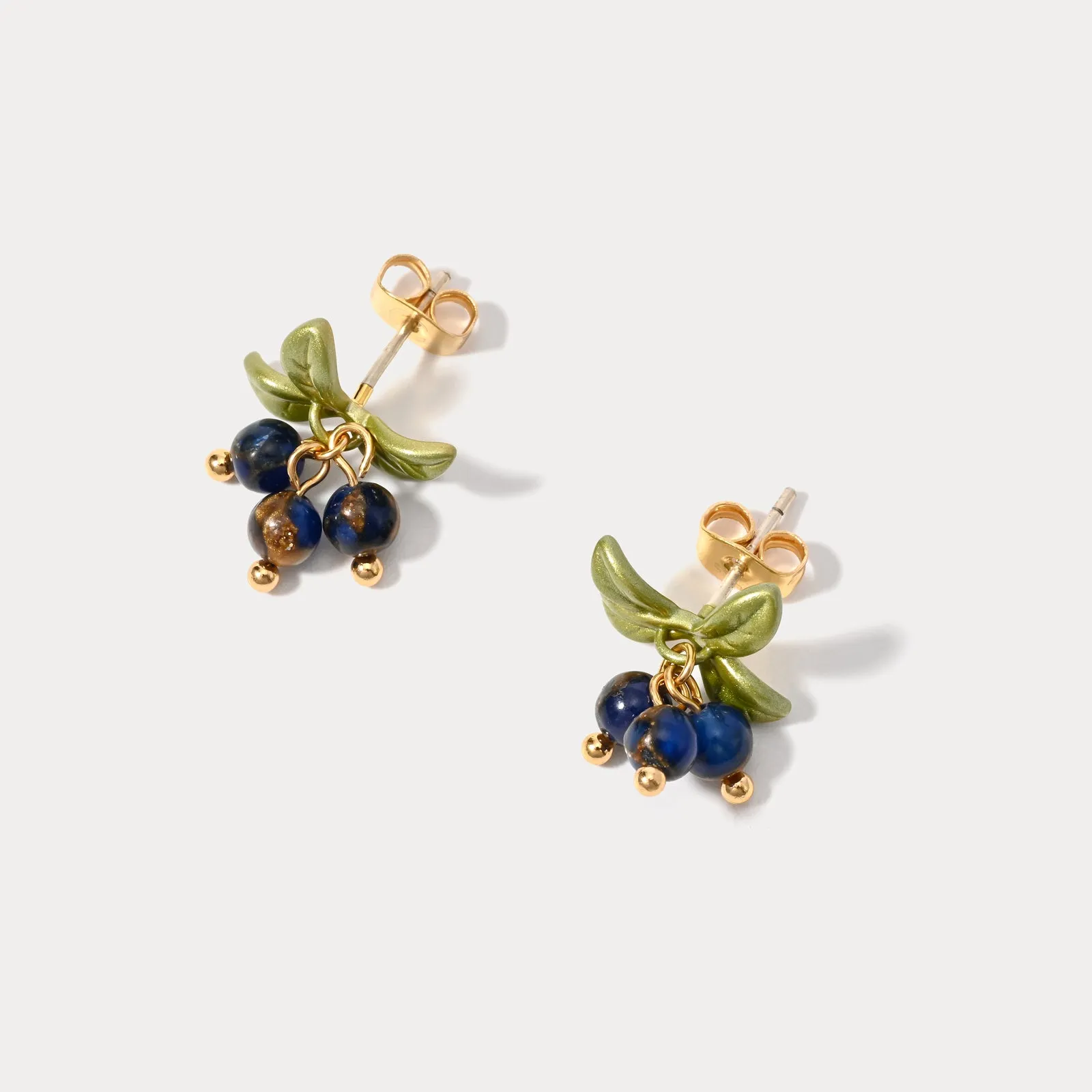 Blueberry Earrings sold by Selenichast product image thumbnail 5
