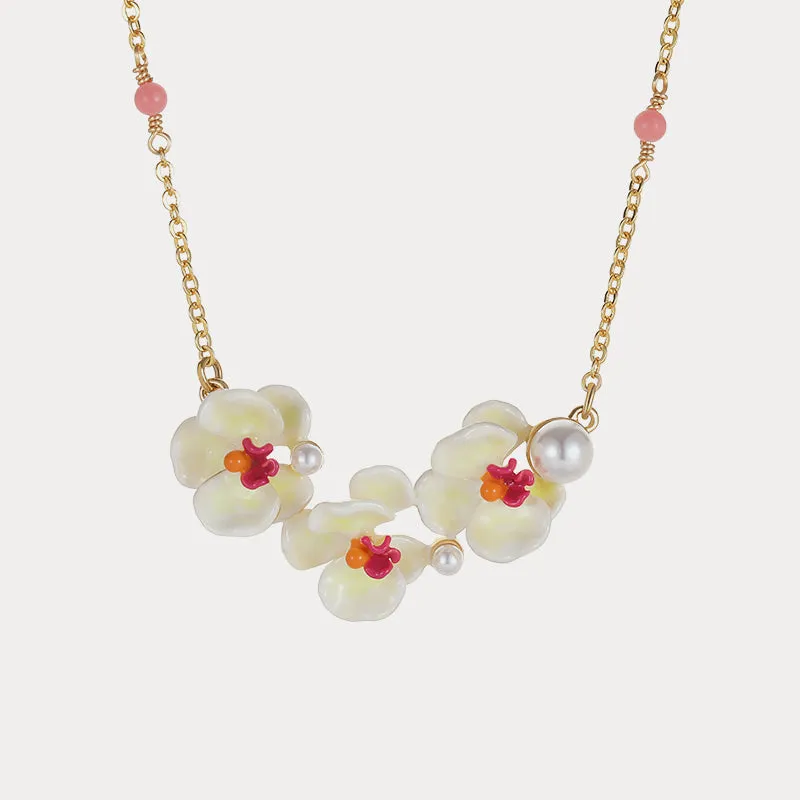 Phalaenopsis Necklace sold by Selenichast