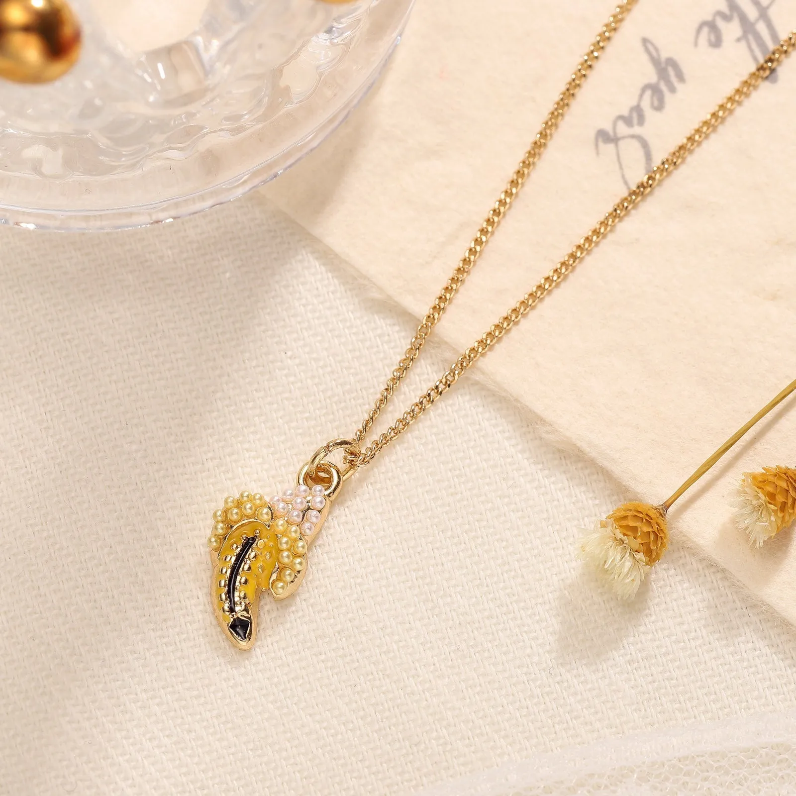 Summer Banana Necklace sold by Selenichast product image thumbnail 5