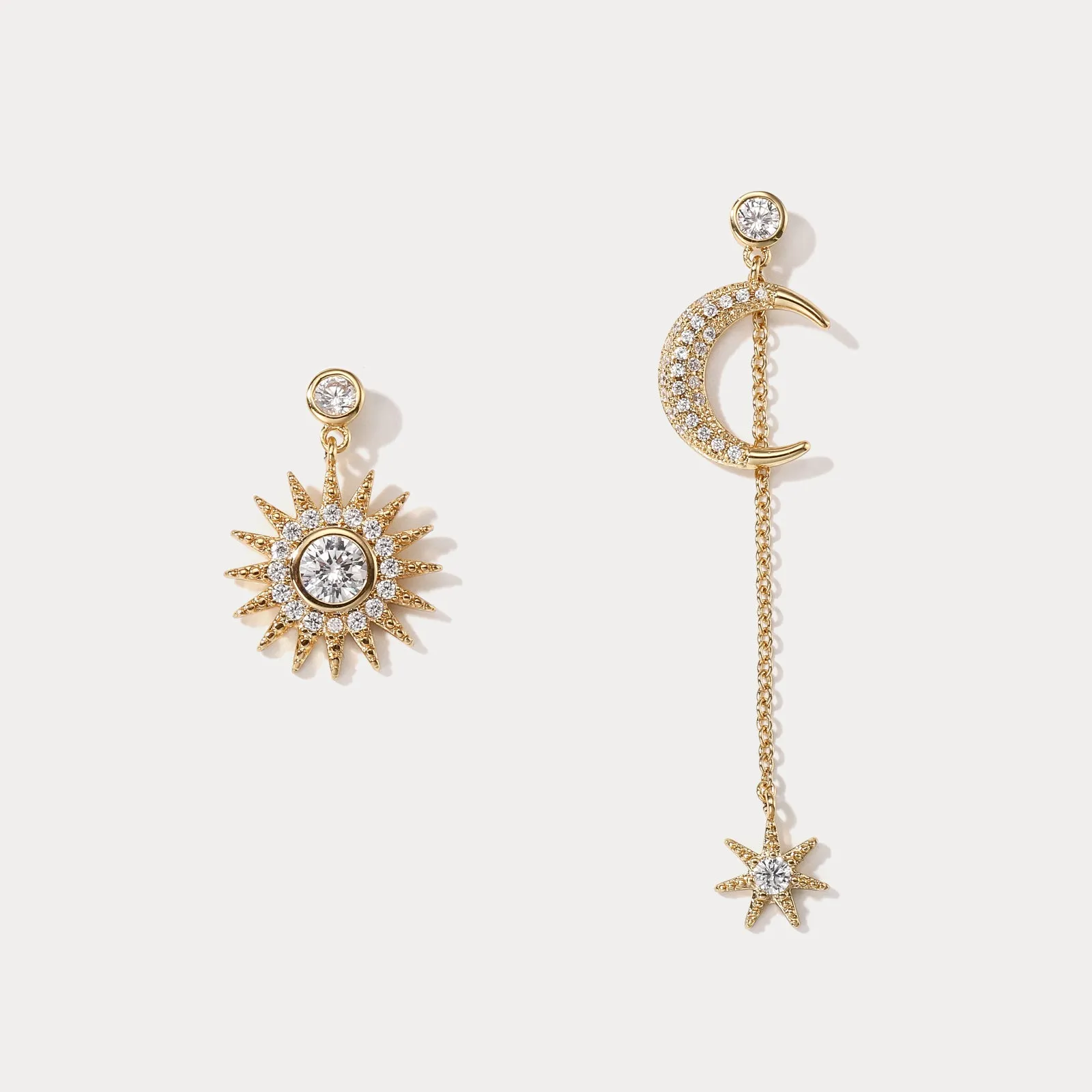 Moon & Sun Earrings sold by Selenichast