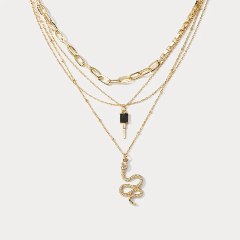 The Gate Of Hades Key Necklace sold by Selenichast