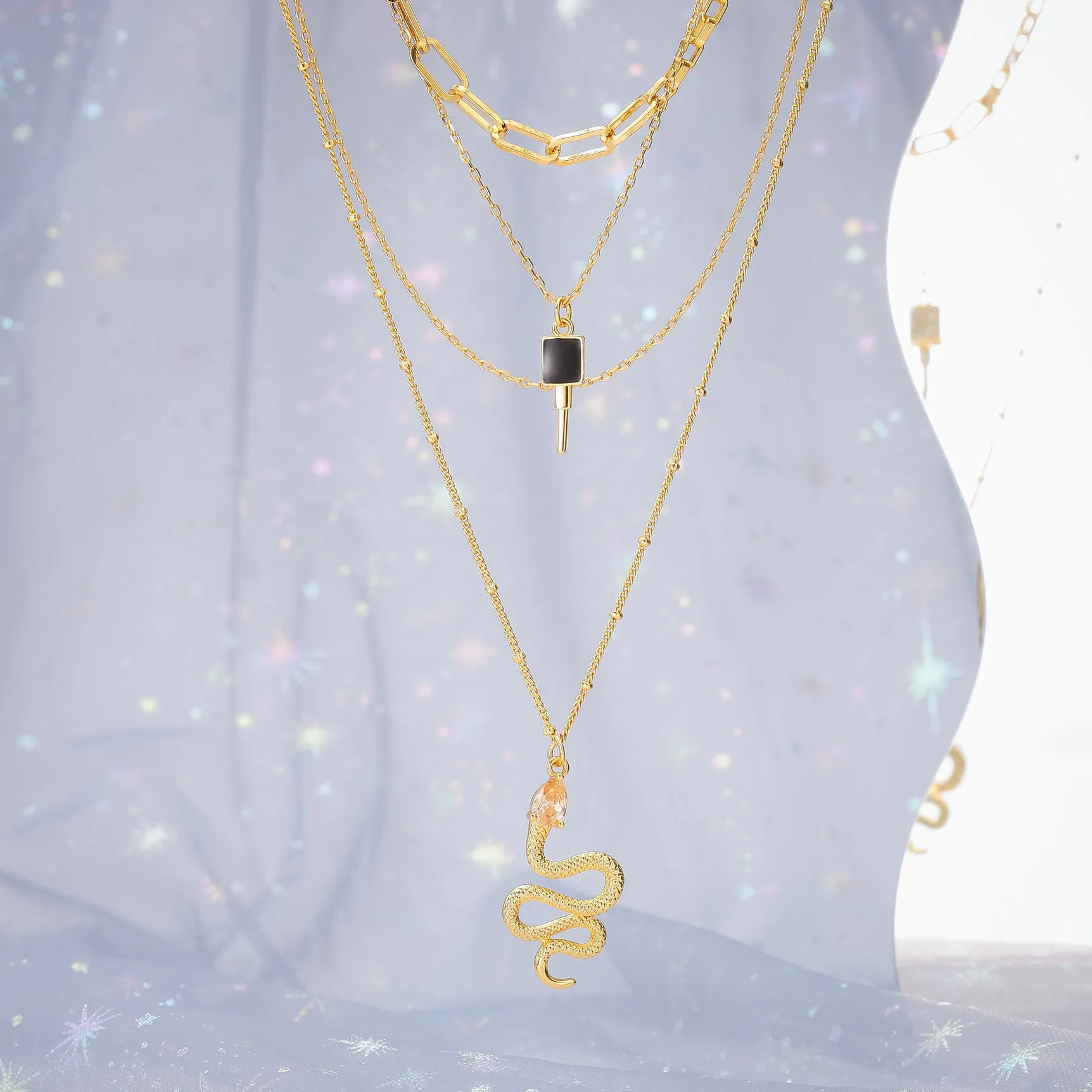 The Gate Of Hades Key Necklace sold by Selenichast product image thumbnail 4