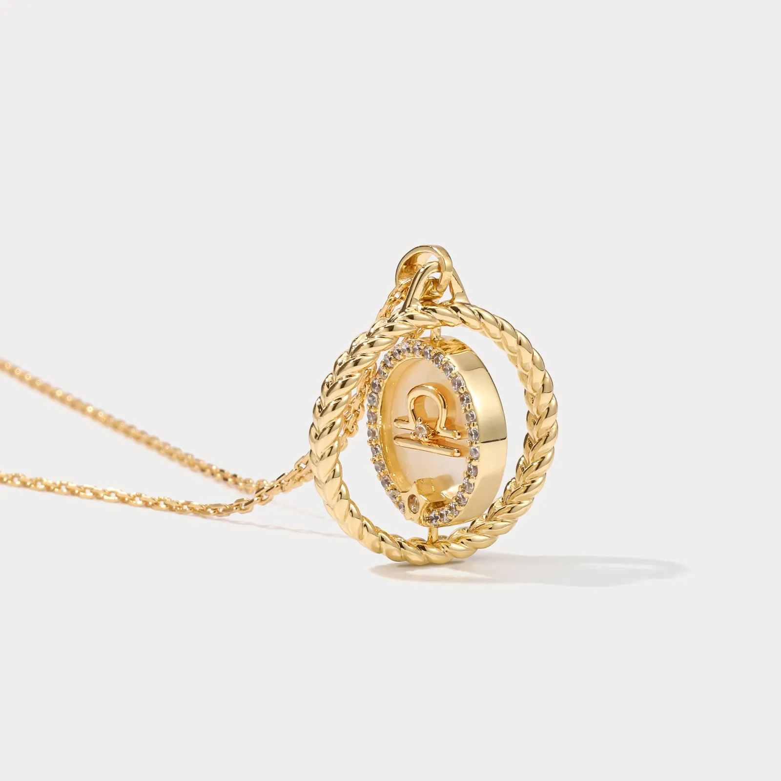 Libra Galaxy Constellation Pendant Necklace sold by Selenichast product image thumbnail 2