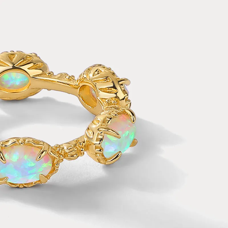Oval Opal Ring sold by Selenichast product image thumbnail 4