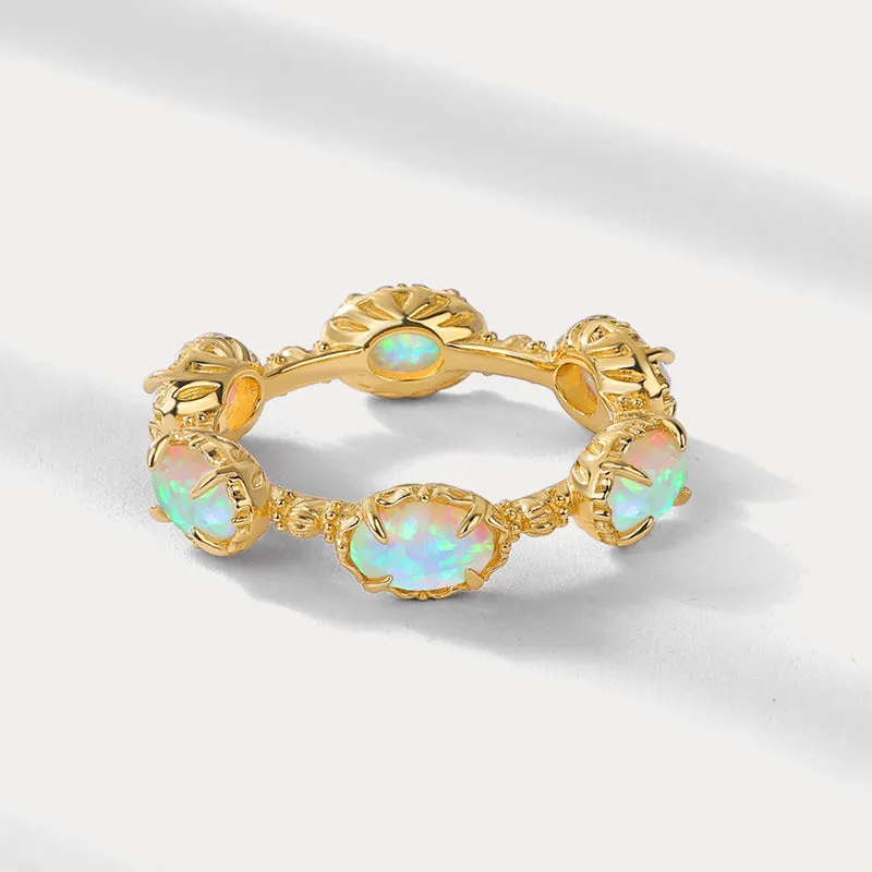 Oval Opal Ring sold by Selenichast product image thumbnail 3