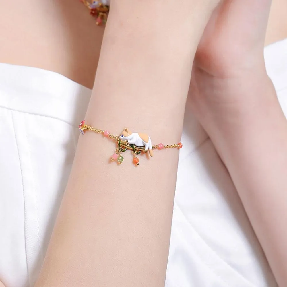 Orange Cat Bracelet sold by Selenichast product image thumbnail 2