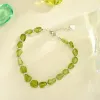 Natural Peridot Bracelet sold by Selenichast