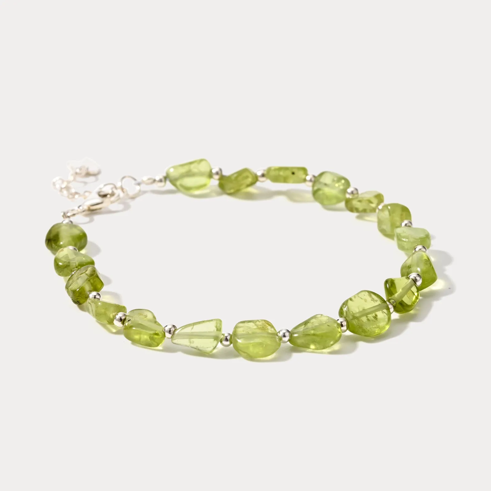 Natural Peridot Bracelet sold by Selenichast product image thumbnail 4