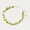 Natural Peridot Bracelet sold by Selenichast