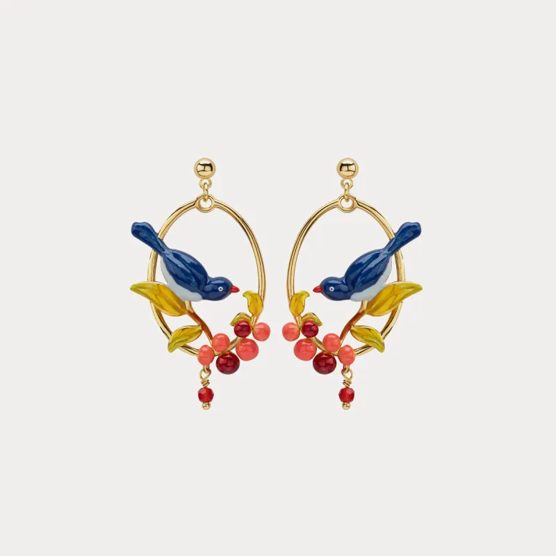 Pair of Lovebirds Earrings sold by Selenichast