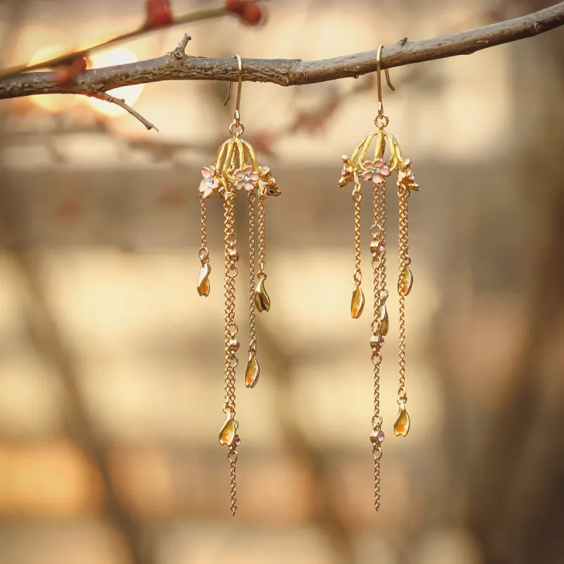 Sakura Earrings sold by Selenichast