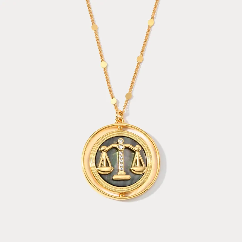 Libra Necklace sold by Selenichast