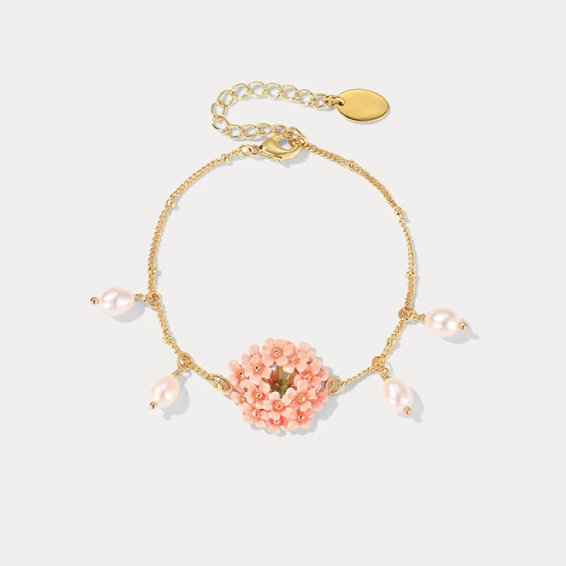 Pink Verbena Bracelet sold by Selenichast