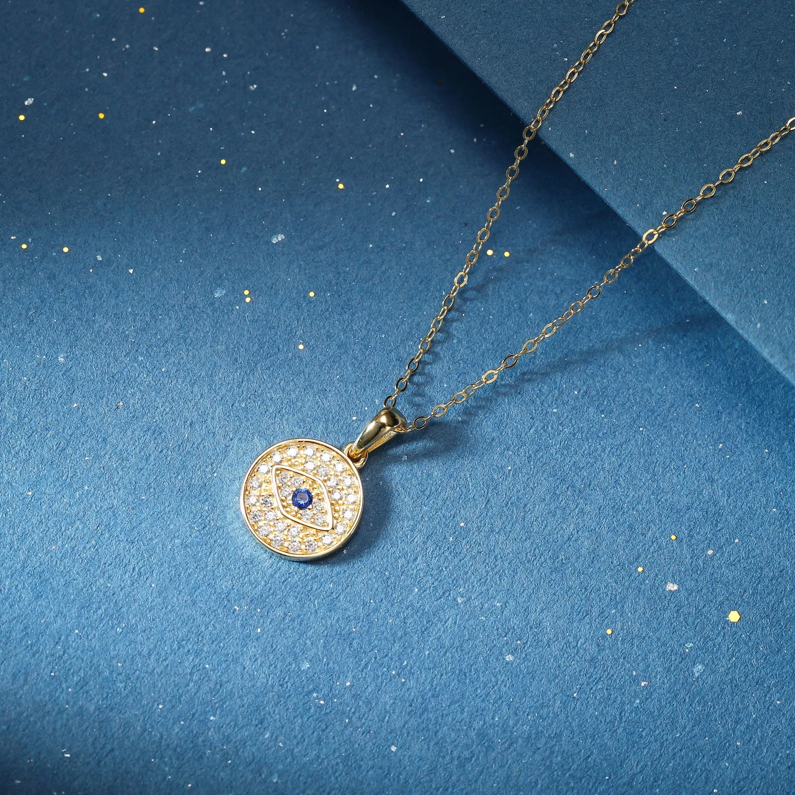 Evil Eye Necklace sold by Selenichast product image thumbnail 3