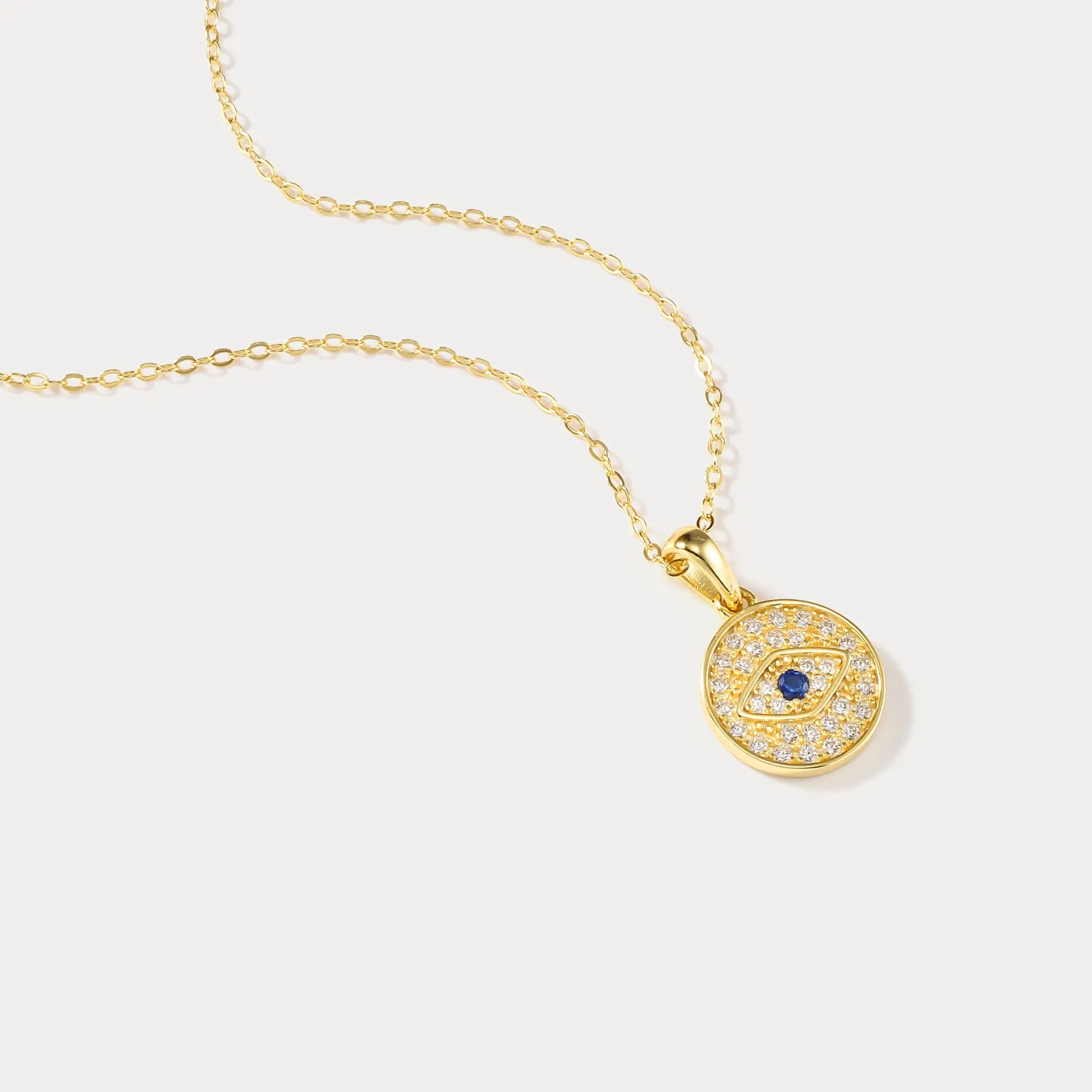 Evil Eye Necklace sold by Selenichast product image thumbnail 5