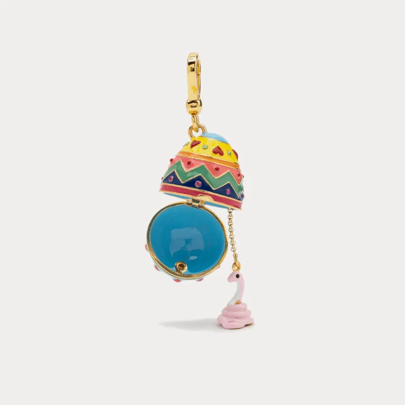 Snake Zodiac Easter Egg Necklace sold by Selenichast