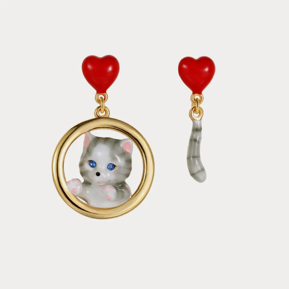 American Shorthair Cat Earrings sold by Selenichast
