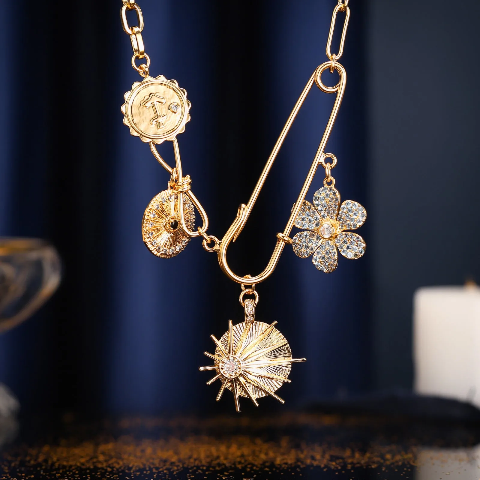 Evil Eye Guardian Necklace sold by Selenichast product image thumbnail 3