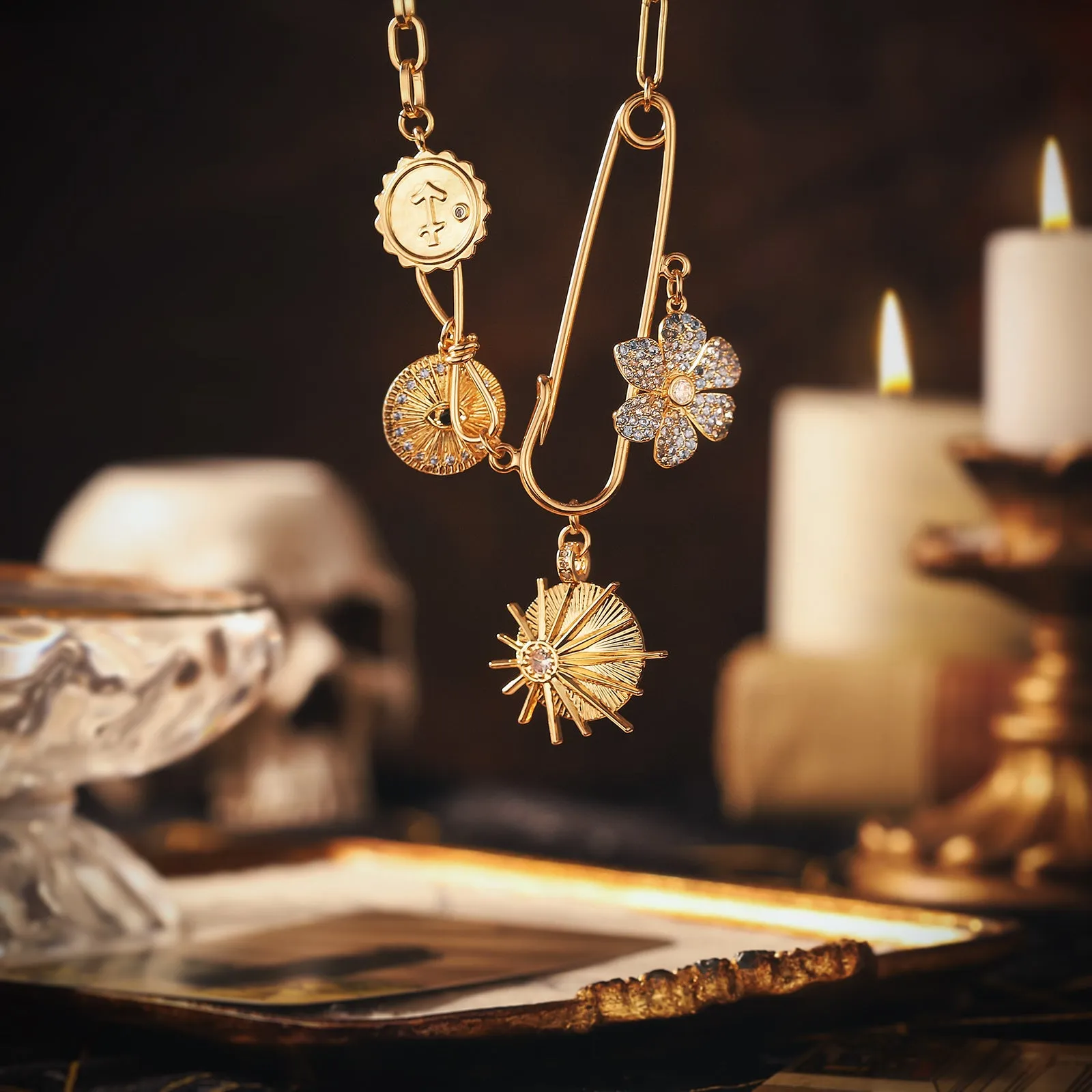 Evil Eye Guardian Necklace sold by Selenichast product image thumbnail 5