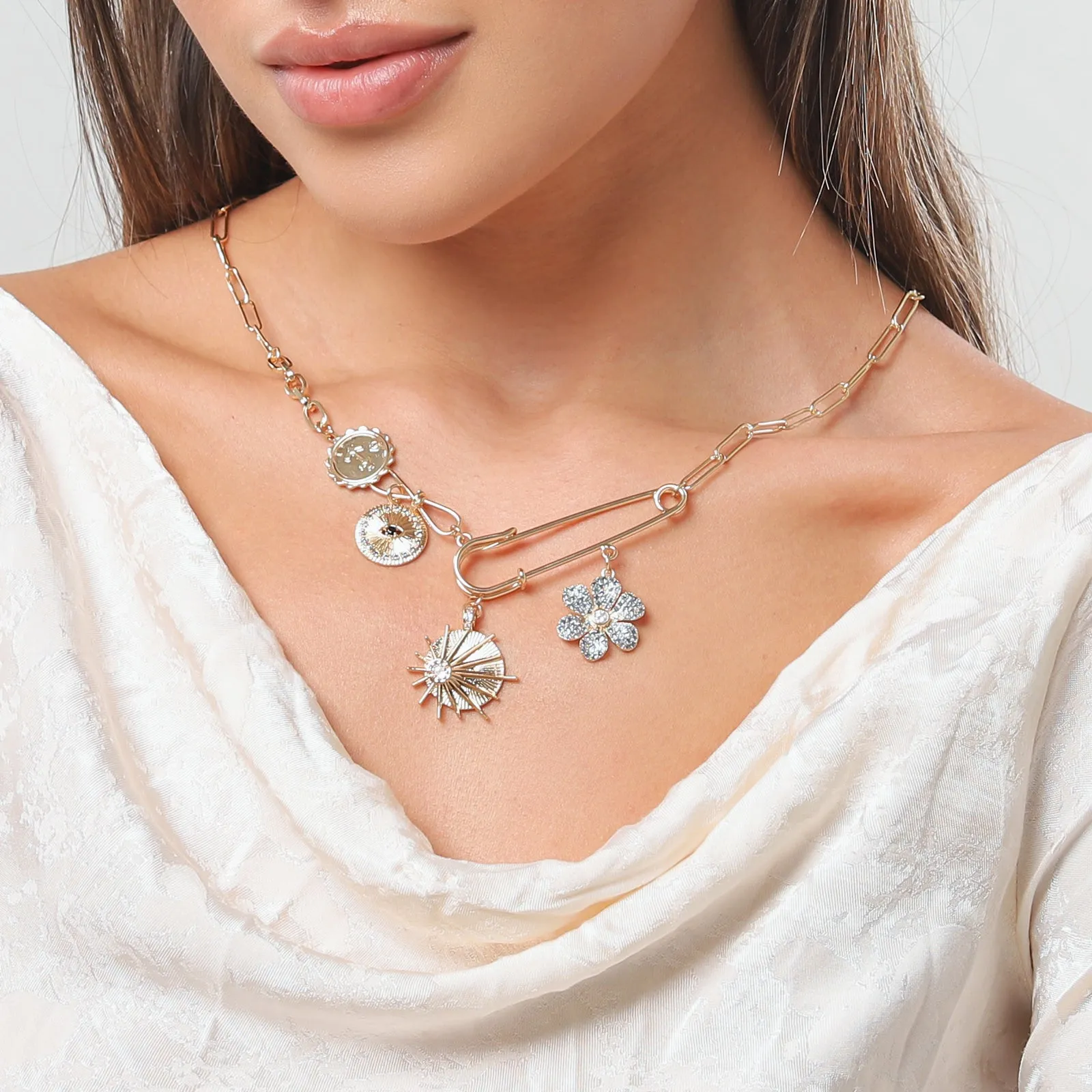 Evil Eye Guardian Necklace sold by Selenichast product image thumbnail 2