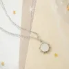 Silver Sun Necklace sold by Selenichast