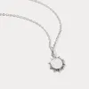 Silver Sun Necklace sold by Selenichast
