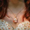 Squirrel Hut Locket Necklace sold by Selenichast