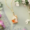 Squirrel Hut Locket Necklace sold by Selenichast