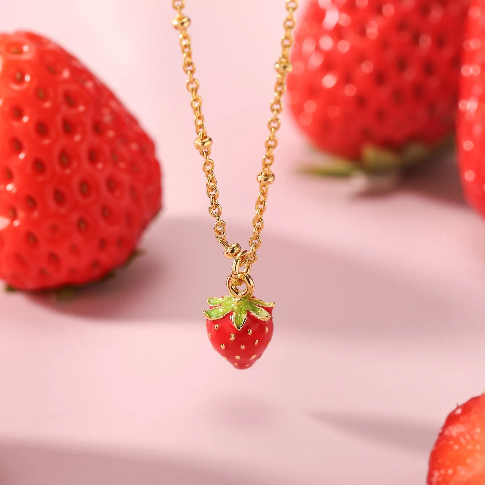Fruit Enamel Necklace sold by Selenichast product image thumbnail 5