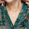 The Sun Tarot Necklace sold by Selenichast