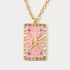 The Sun Tarot Necklace sold by Selenichast