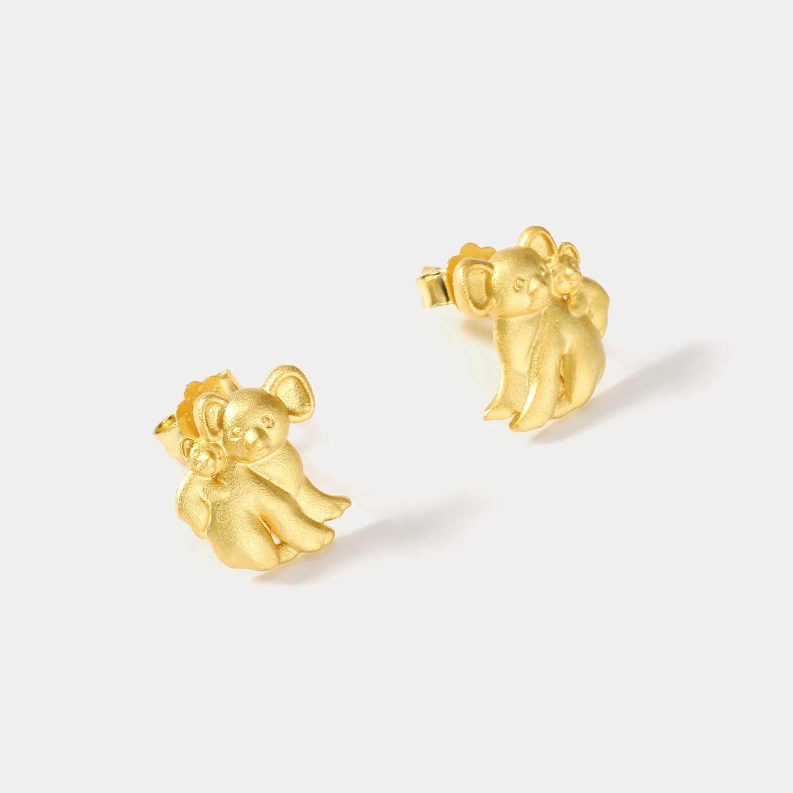 Fluffy Koala Earrings sold by Selenichast product image thumbnail 4