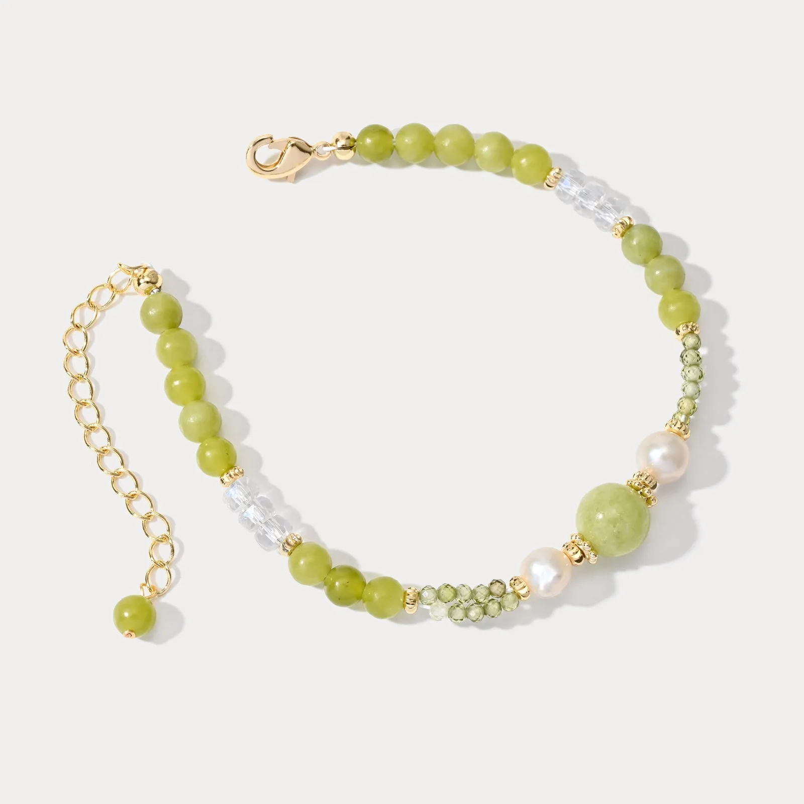 Green Grape Beaded Bracelet sold by Selenichast product image thumbnail 5
