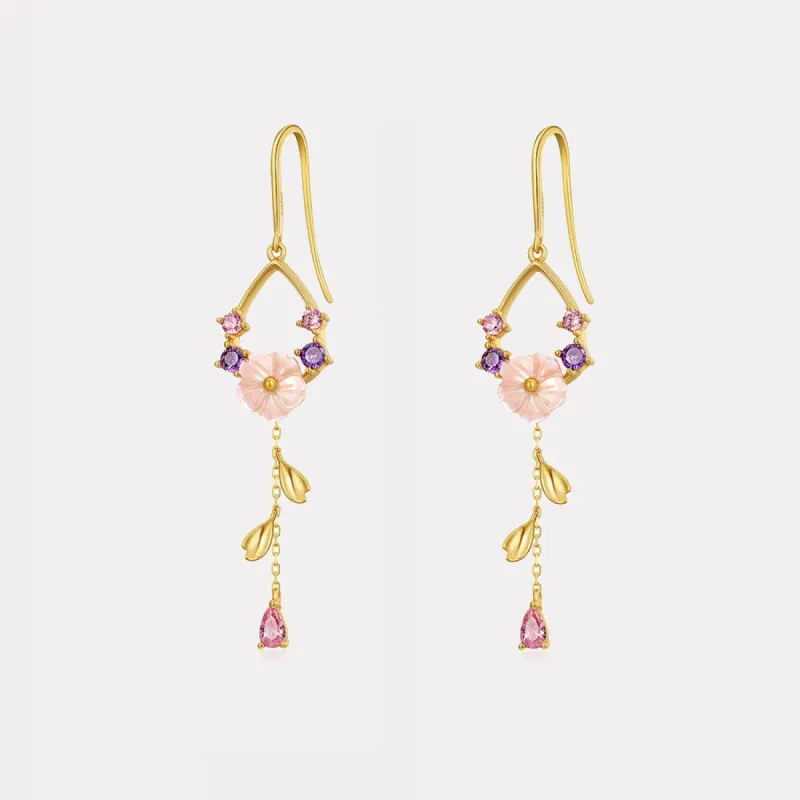 Sakura Flower Earrings sold by Selenichast