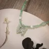 Jade Butterfly Necklace sold by Selenichast