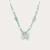 Jade Butterfly Necklace sold by Selenichast