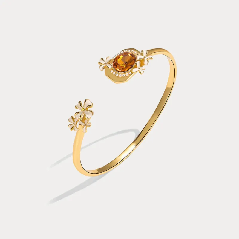 Osmanthus Fragrans Cuff Bracelet sold by Selenichast