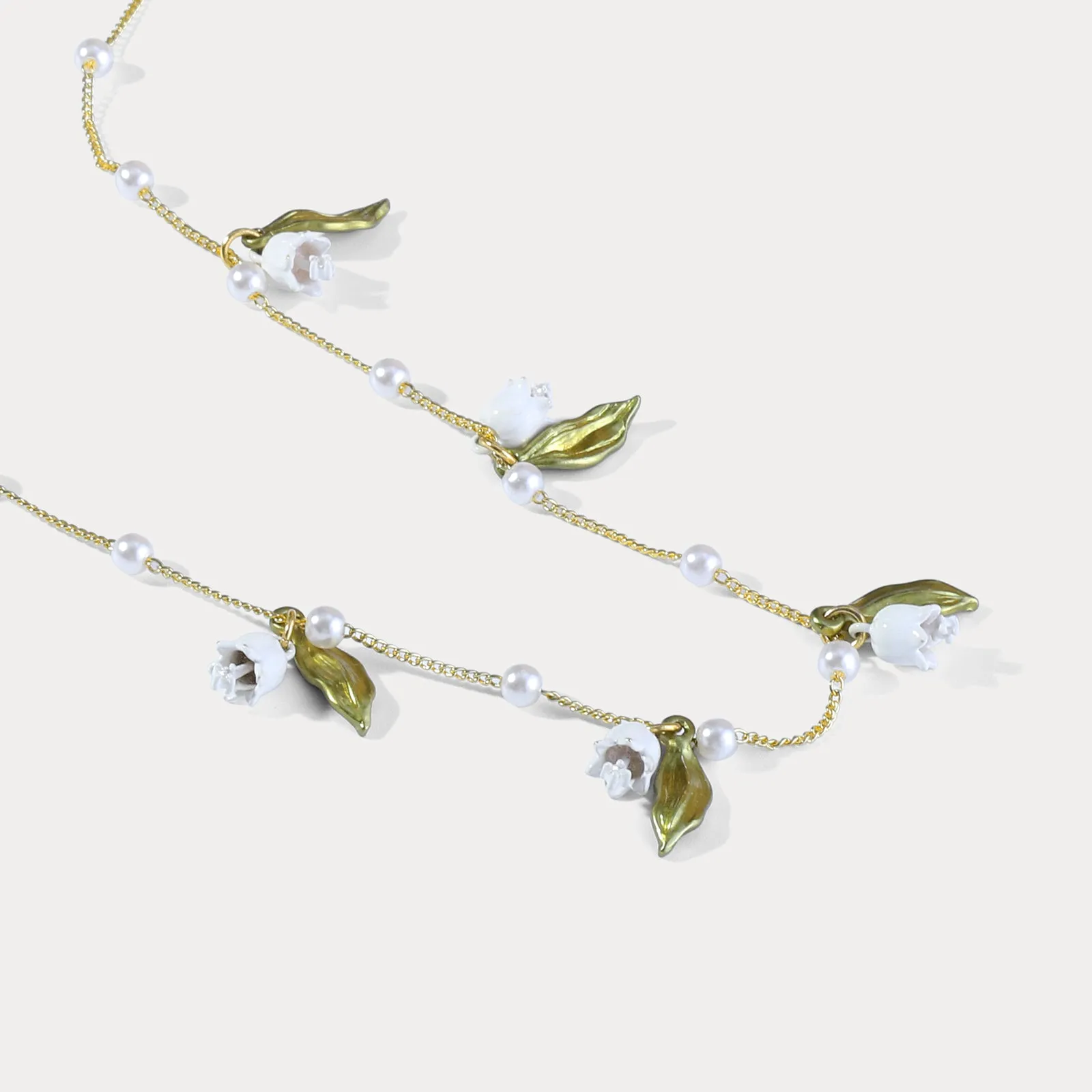 Lily Of The Valley Necklace sold by Selenichast product image thumbnail 5