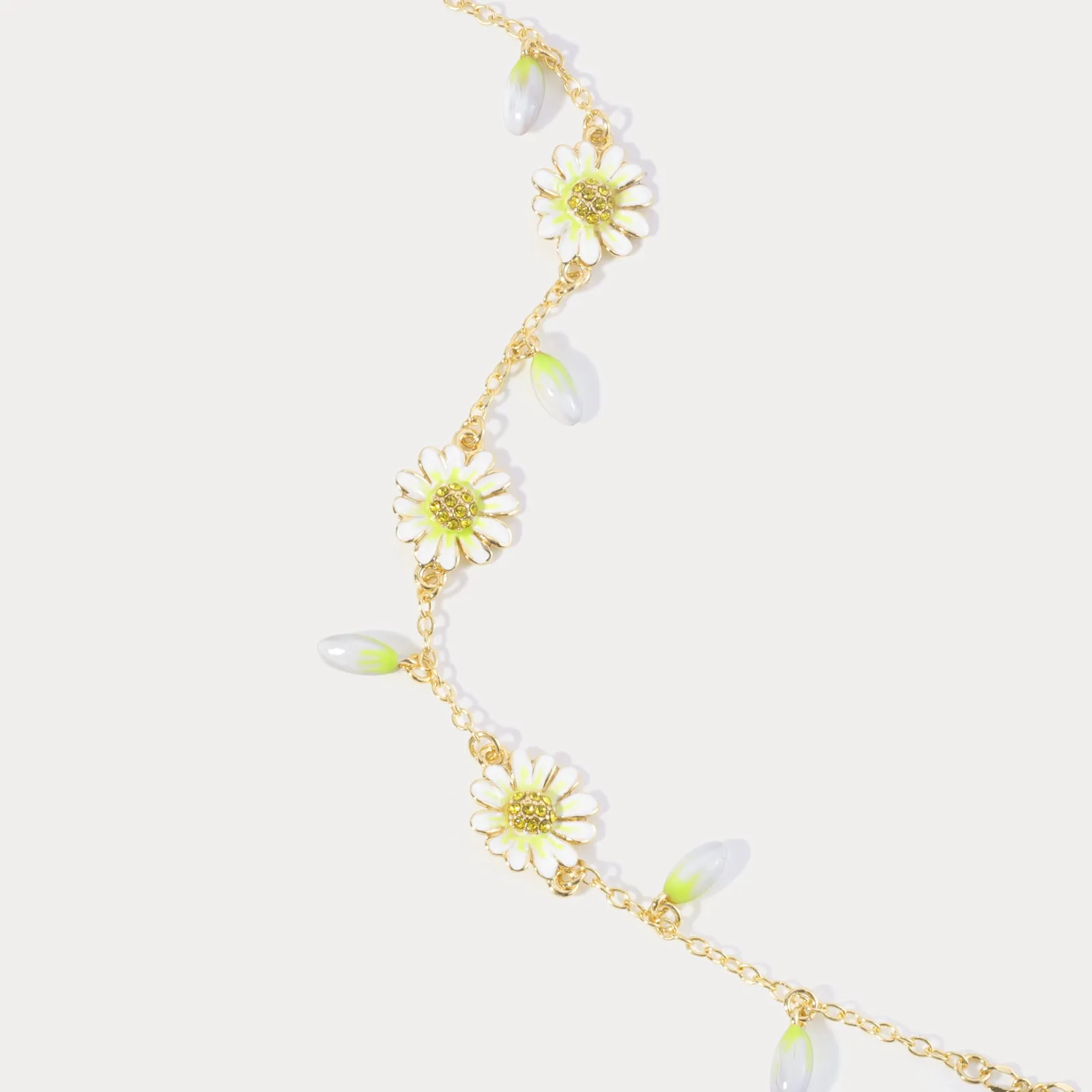 Daisy Charm Bracelet sold by Selenichast product image thumbnail 4