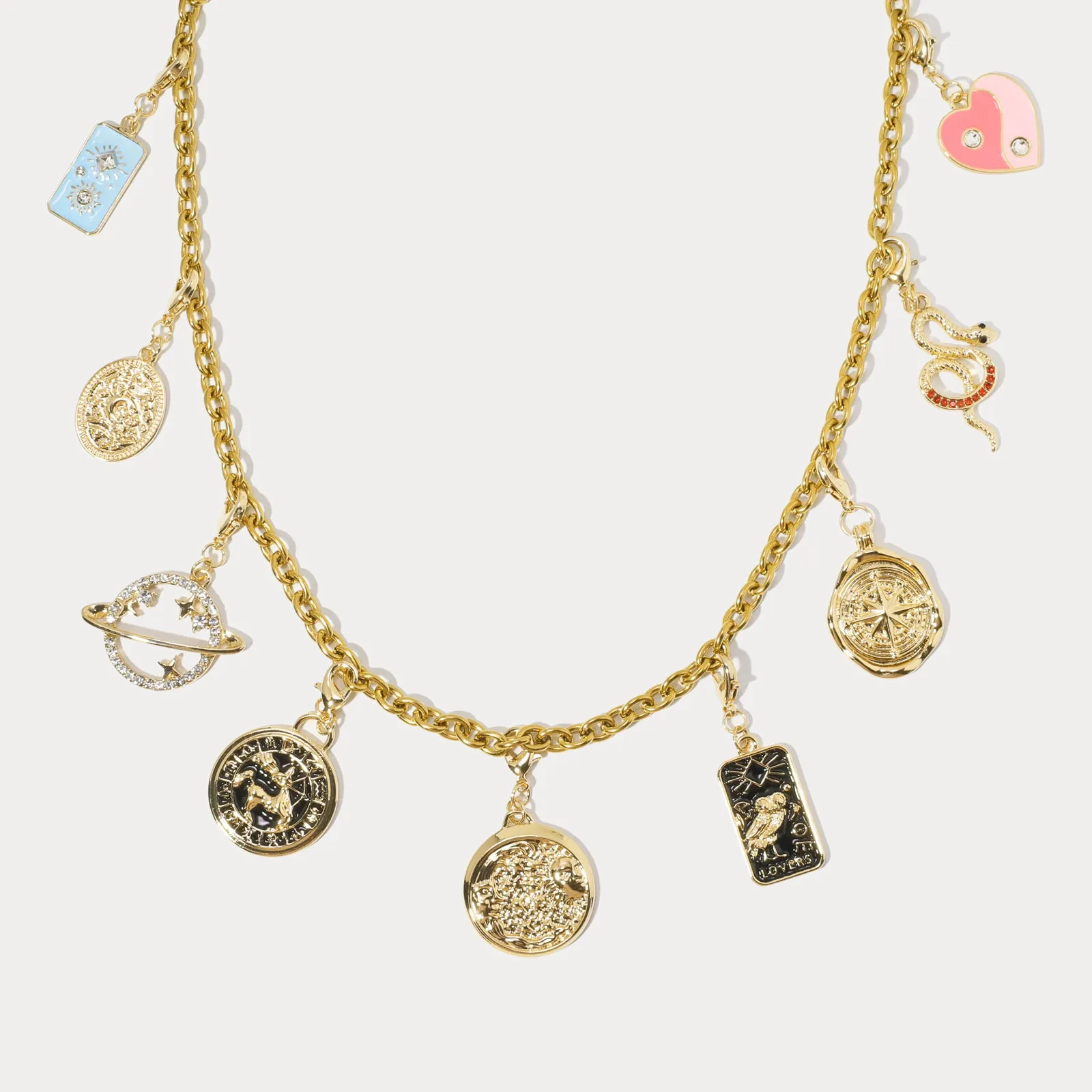 Astrology Charm Necklace sold by Selenichast product image thumbnail 4