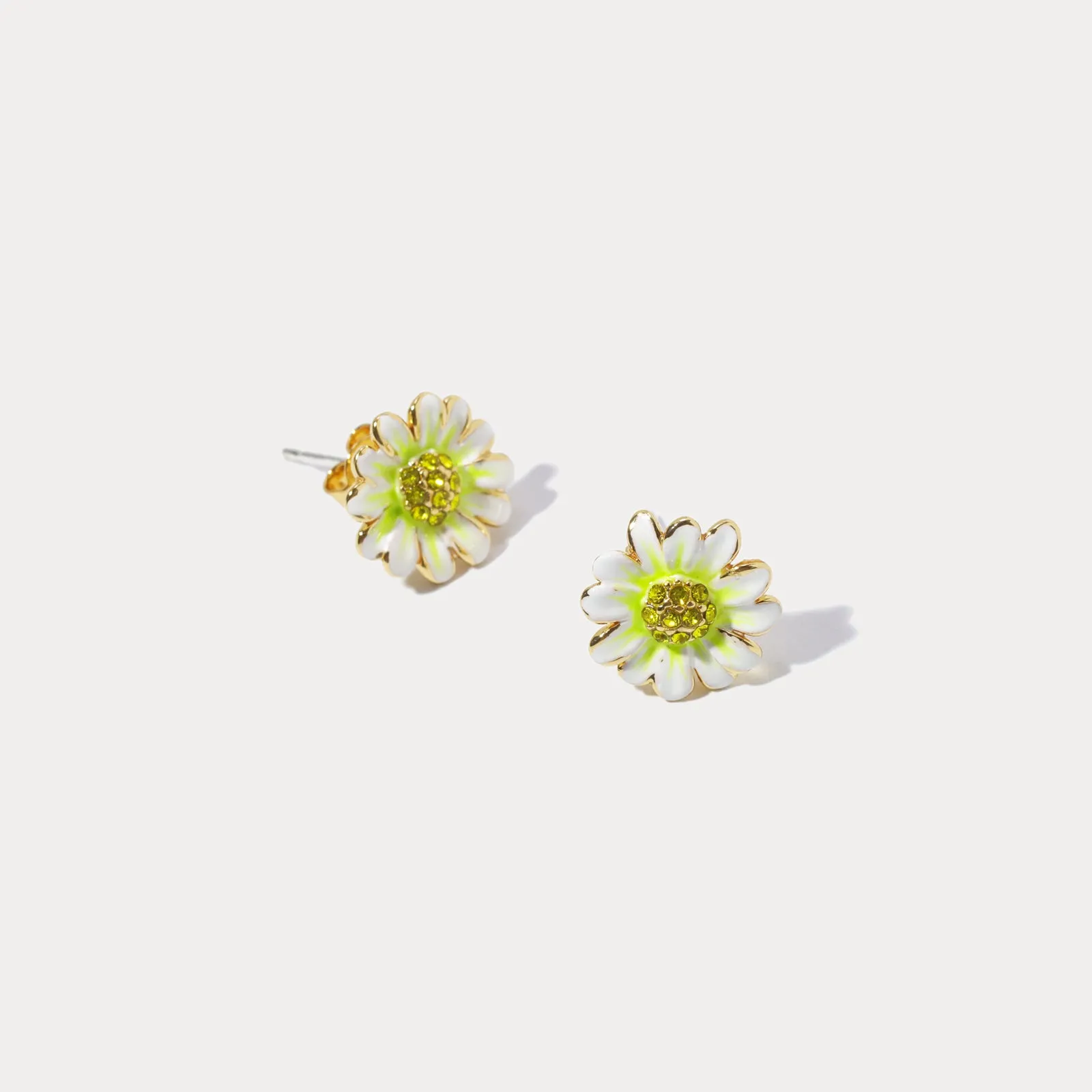 Daisy Stud Earrings sold by Selenichast product image thumbnail 4