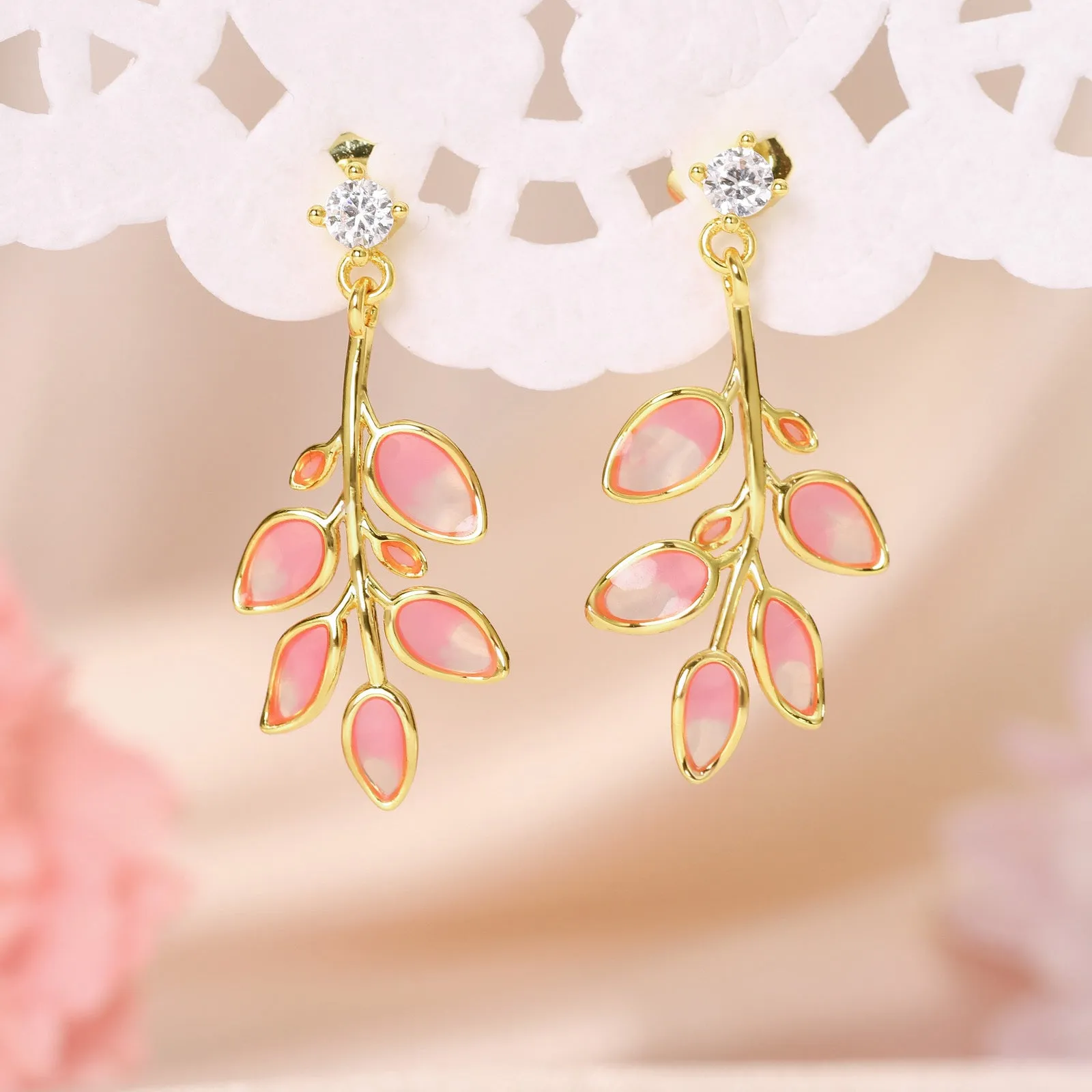 Sakura Earrings sold by Selenichast product image thumbnail 3