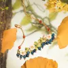 Blueberry Flower Bracelet sold by Selenichast