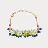 Blueberry Flower Bracelet sold by Selenichast