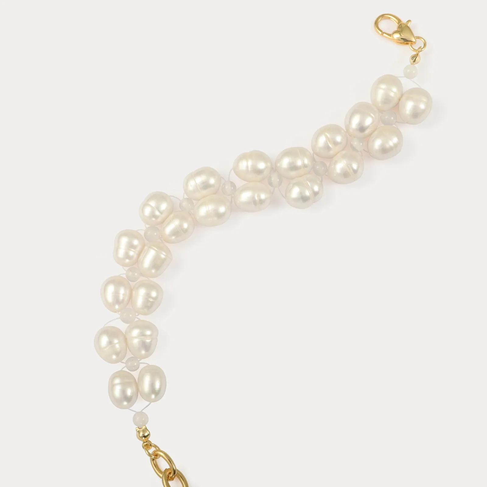 Double Strand Pearl Bracelet sold by Selenichast product image thumbnail 2