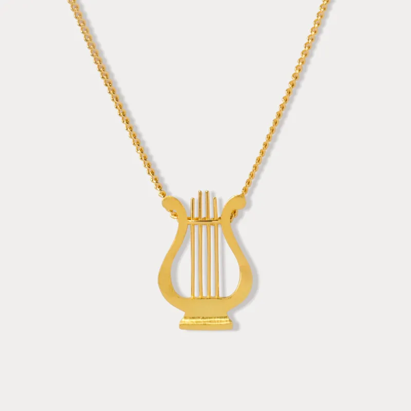 Aegean Lyre Necklace sold by Selenichast