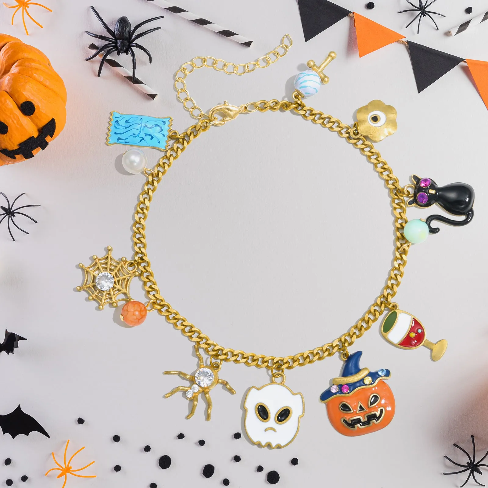 Halloween Charm Bracelet sold by Selenichast product image thumbnail 2