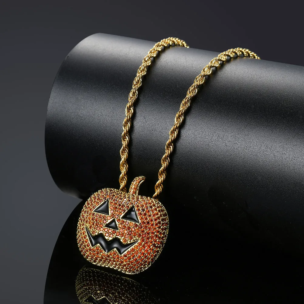 Halloween Pumpkin Necklace sold by Selenichast product image thumbnail 2